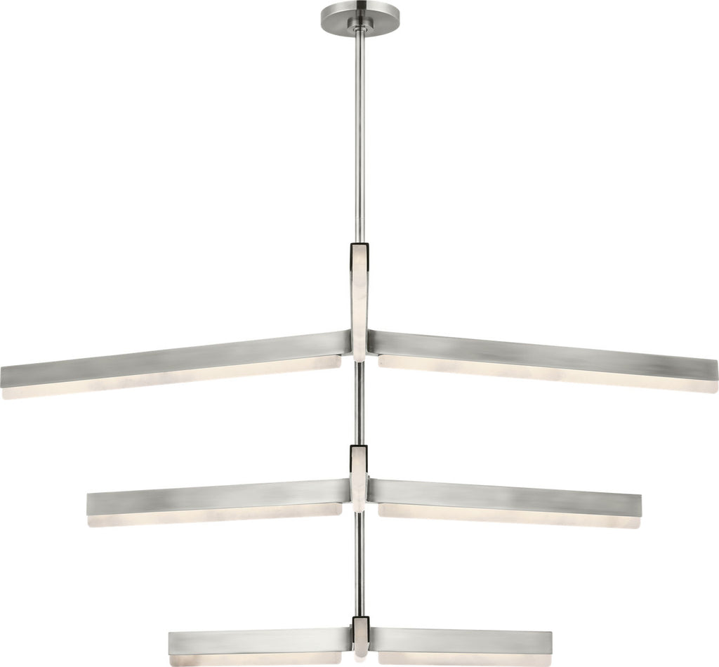 Linea 56 Three Tier Chandelier antique Nickel 2700K 90 CRI