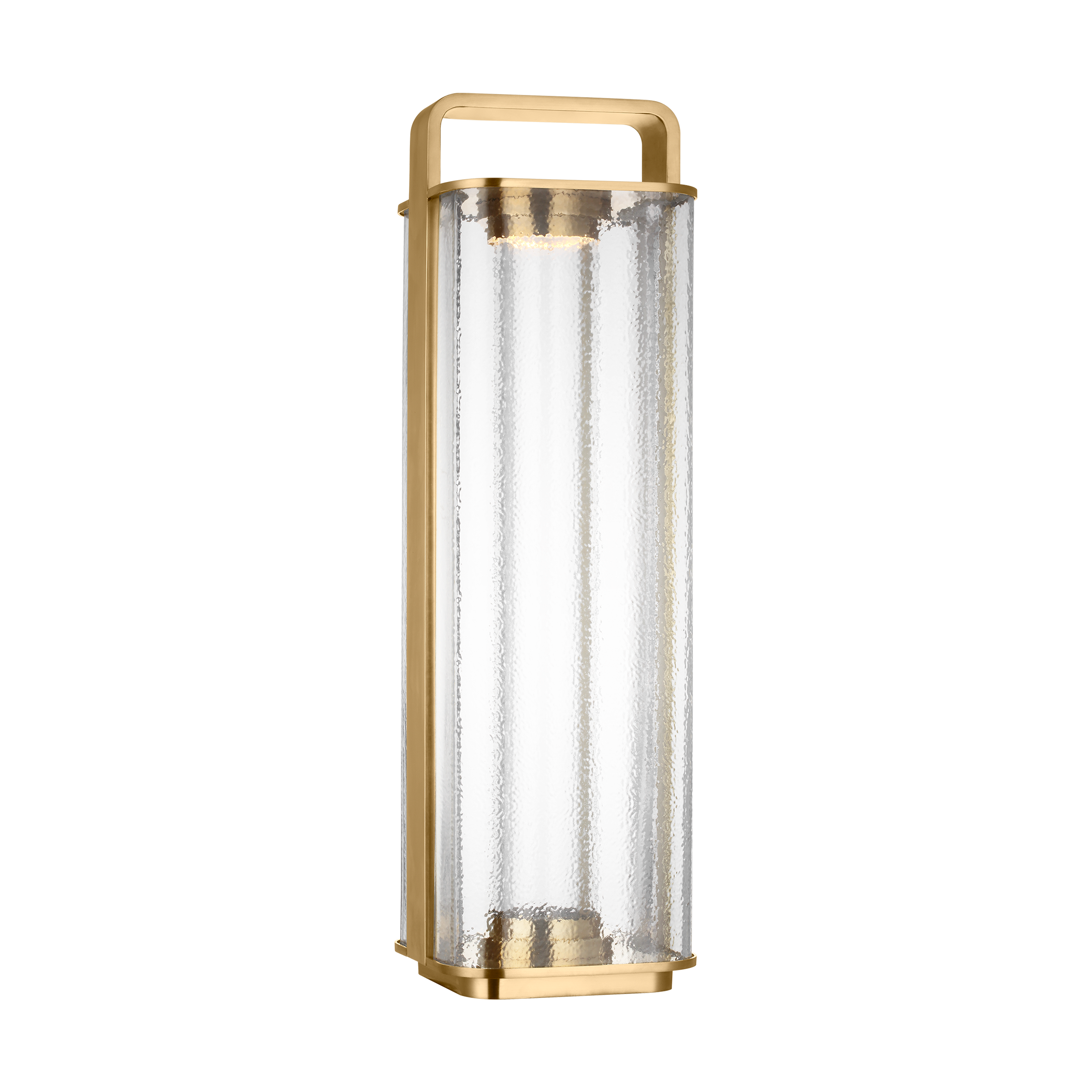 Flacara 24 Rechargeable Lantern Hand Rubbed Antique Brass 2700K 90 CRI
