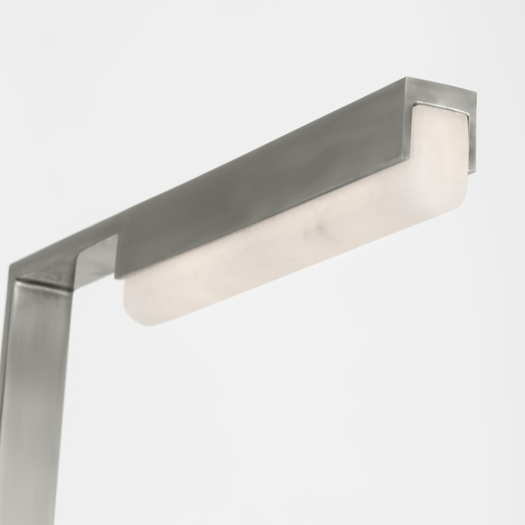Linea 42 Floor Lamp antique Nickel 2700K 90 CRI