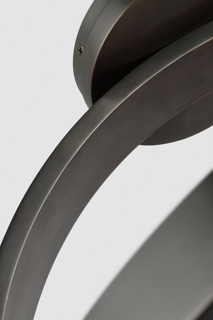 Cerne Large Semi Flush dark Bronze 2700K 90 CRI