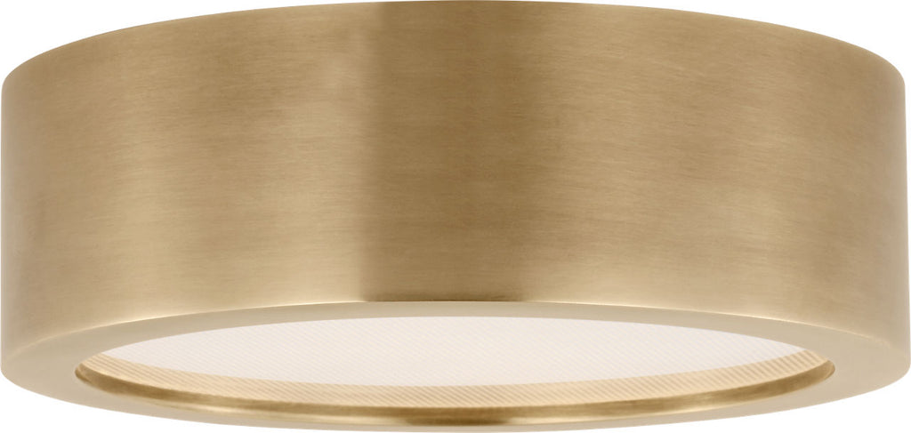 Cerne Mini Flush | Natural Brass