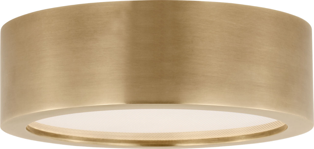 Cerne Mini Flush | Natural Brass