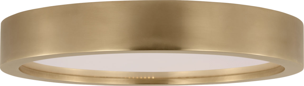 Cerne Medium Flush Natural Brass 2700K 90 CRI 120V