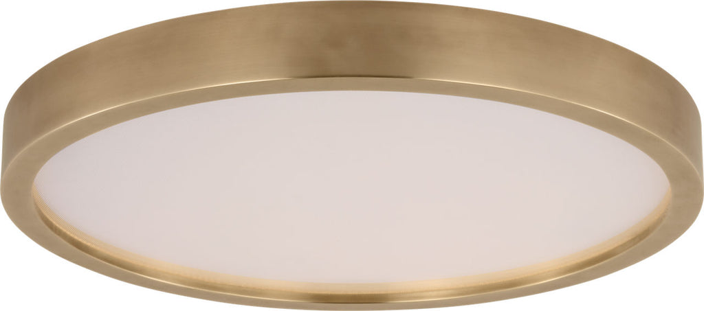 Cerne Large Flush Natural Brass 2700K 90 CRI