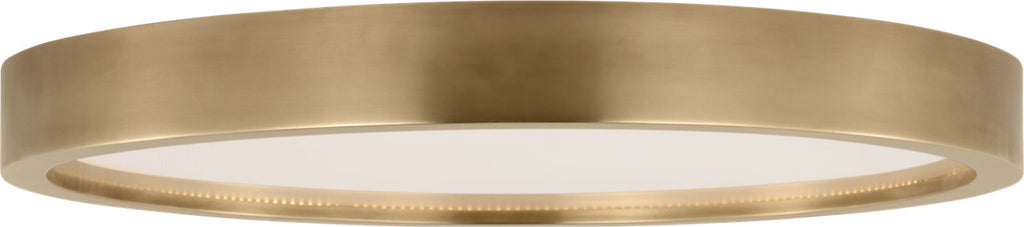 Cerne Large Flush Natural Brass 2700K 90 CRI