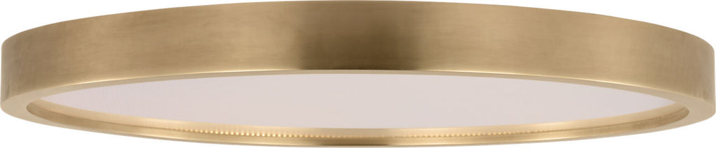 Cerne X-Large Flush Natural Brass 2700K 90 CRI 120V
