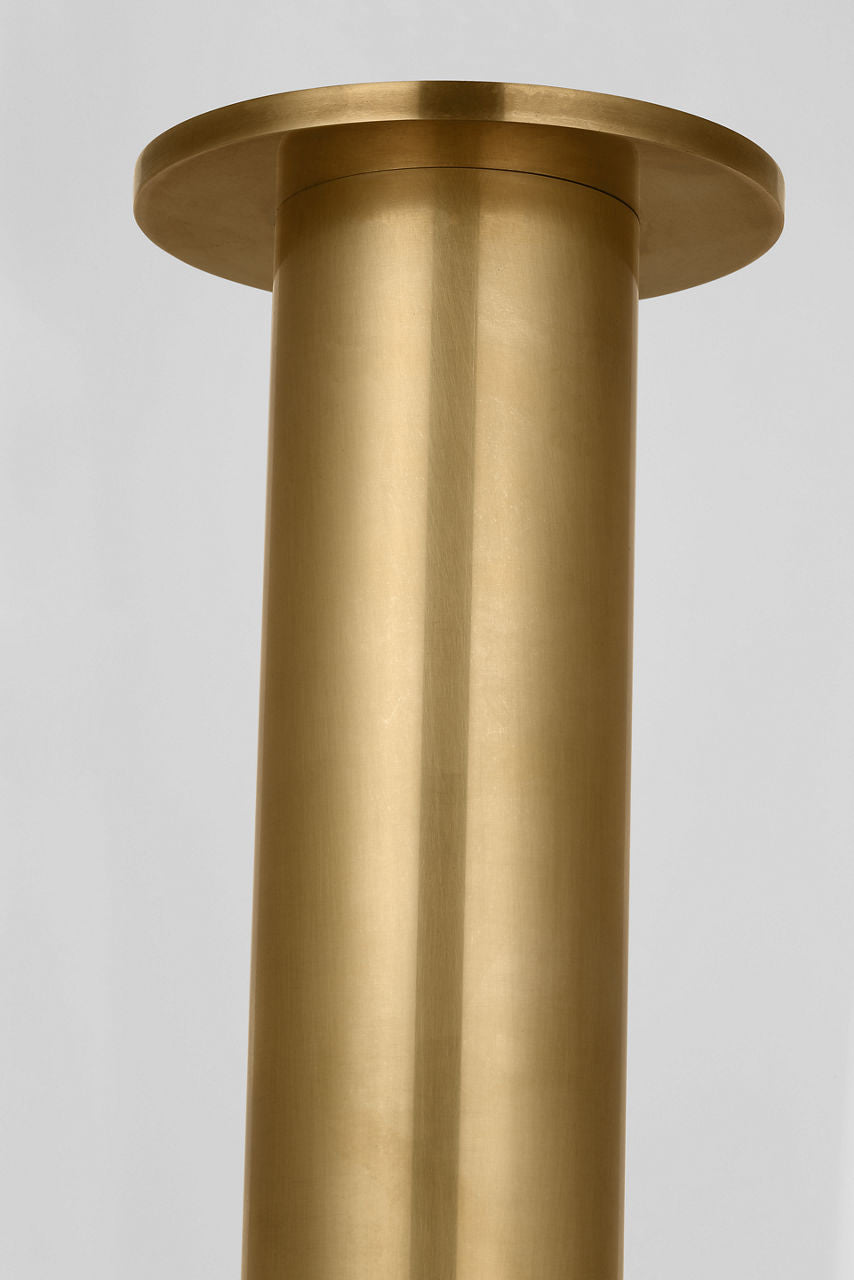 Ebell X-Large Flush Mount Natural Brass 2700K 90 CRI