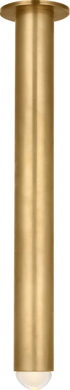 Ebell X-Large Flush Mount Natural Brass 2700K 90 CRI