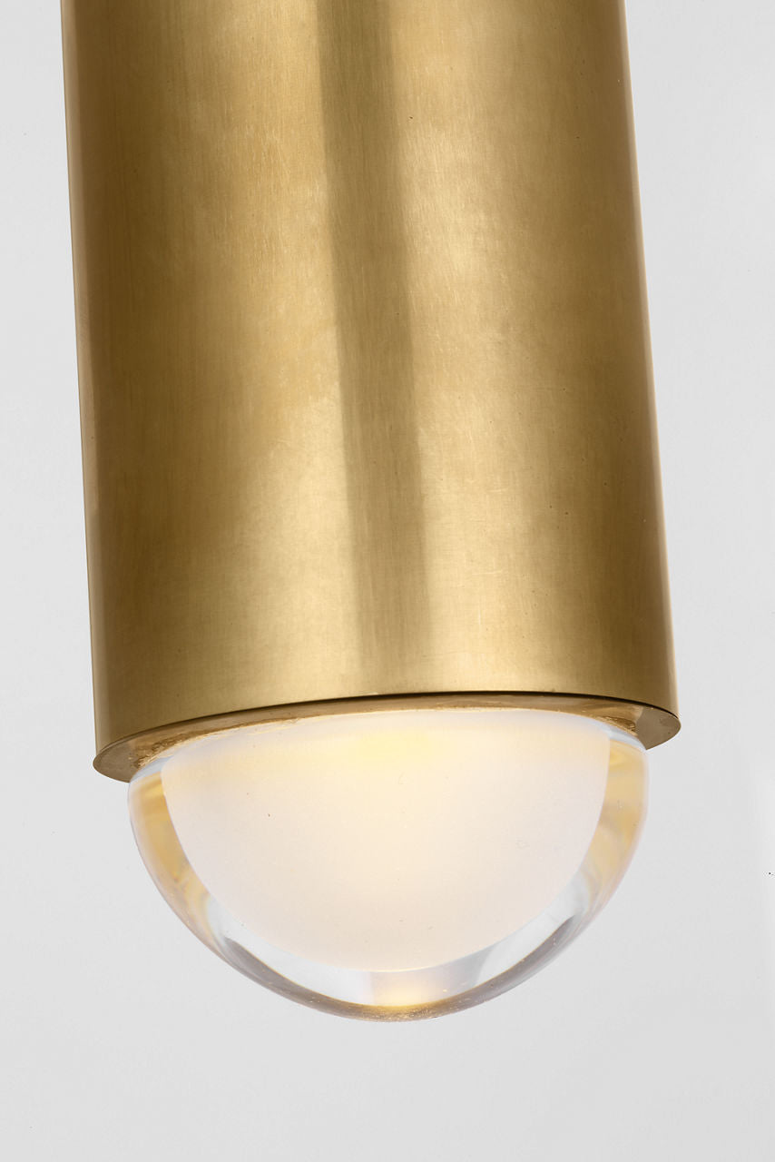 Ebell Grande Flush Mount Natural Brass 2700K 90 CRI