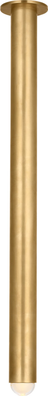Ebell Grande Flush Mount Natural Brass 2700K 90 CRI