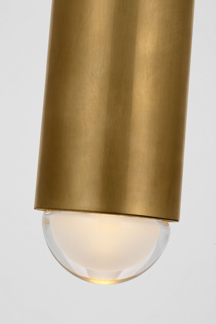 Ebell X-Grande Flush Mount Natural Brass 2700K 90 CRI
