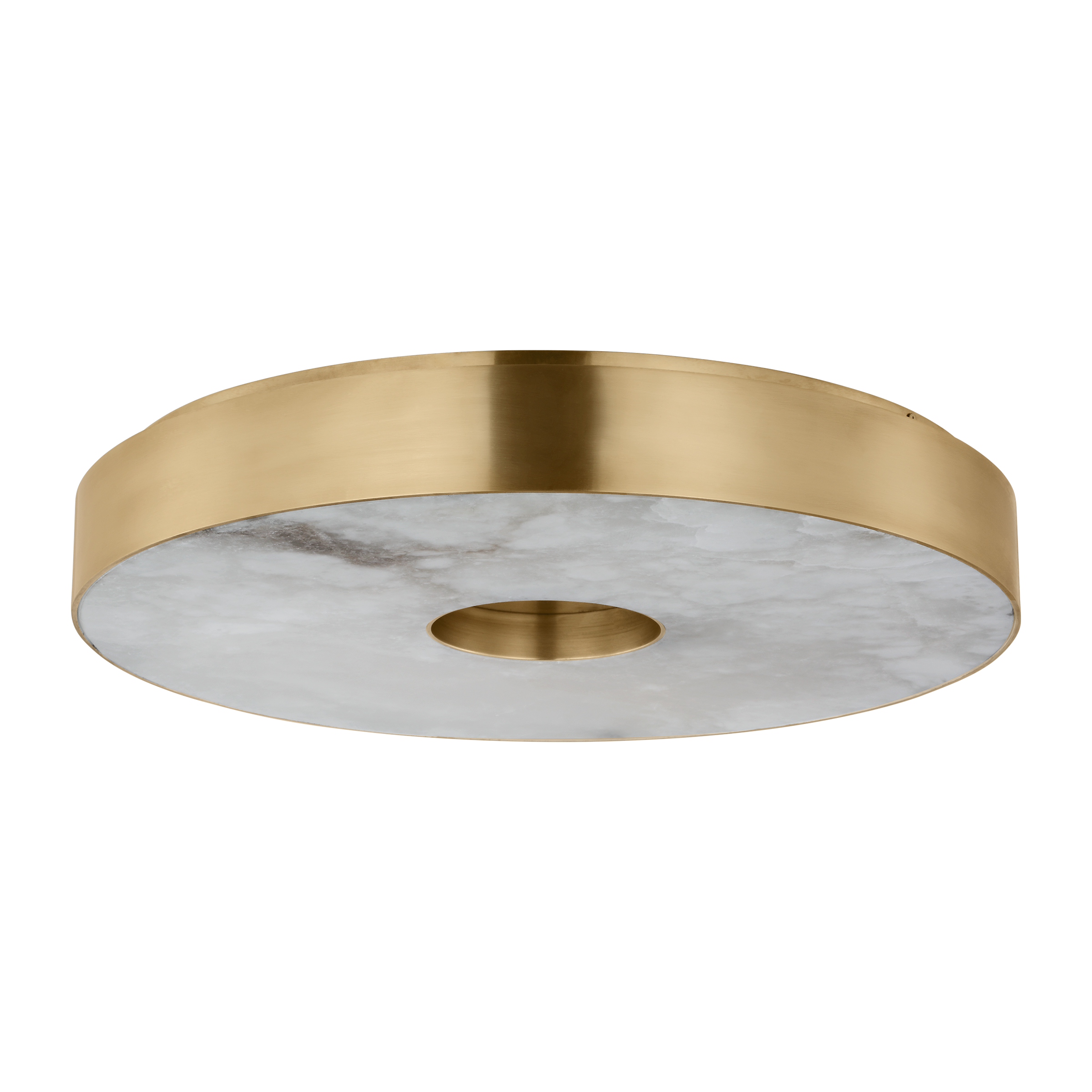 Wyllis 18 Flush Mount hand rubbed antique brass 2700K 90 CRI