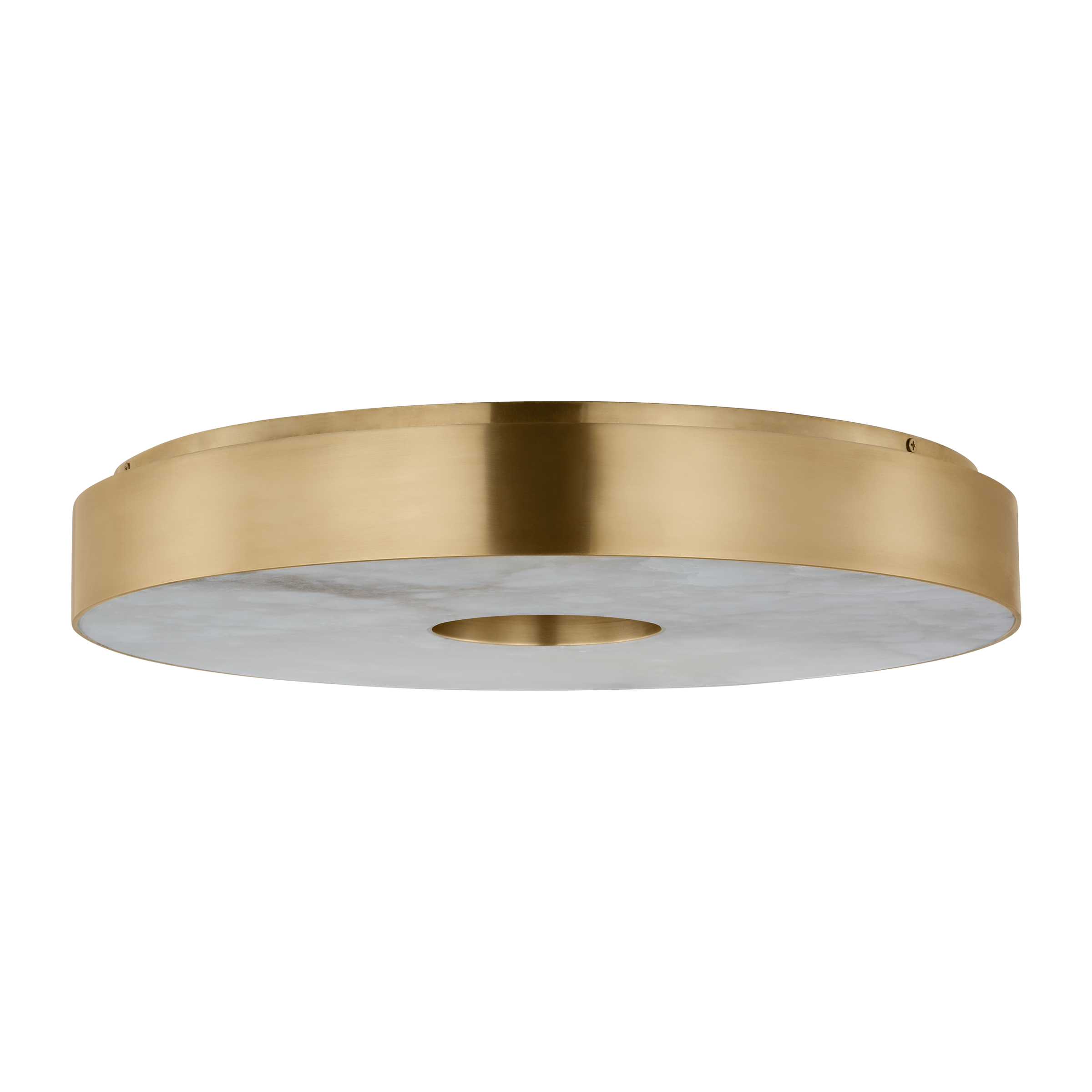 Wyllis 18 Flush Mount hand rubbed antique brass 2700K 90 CRI