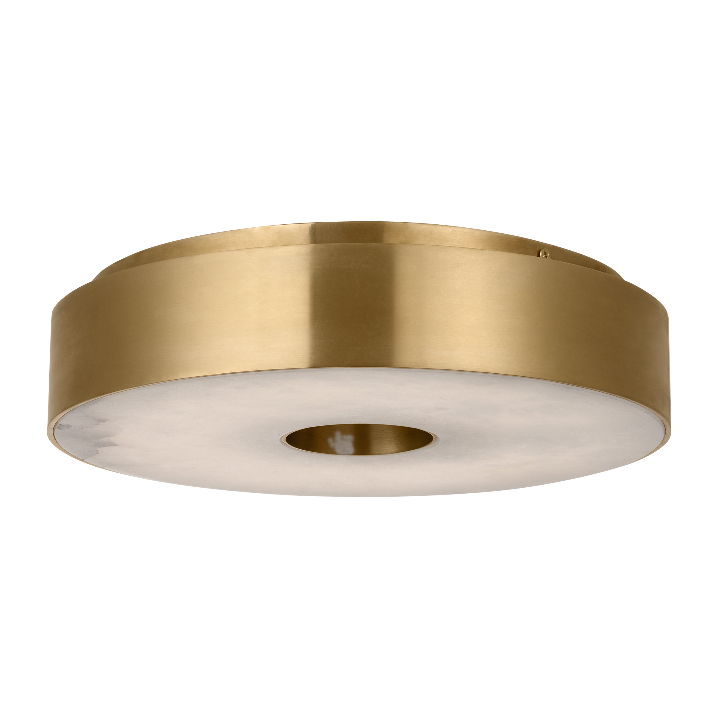 Wyllis 12 Flush Mount hand rubbed antique brass 2700K 90 CRI
