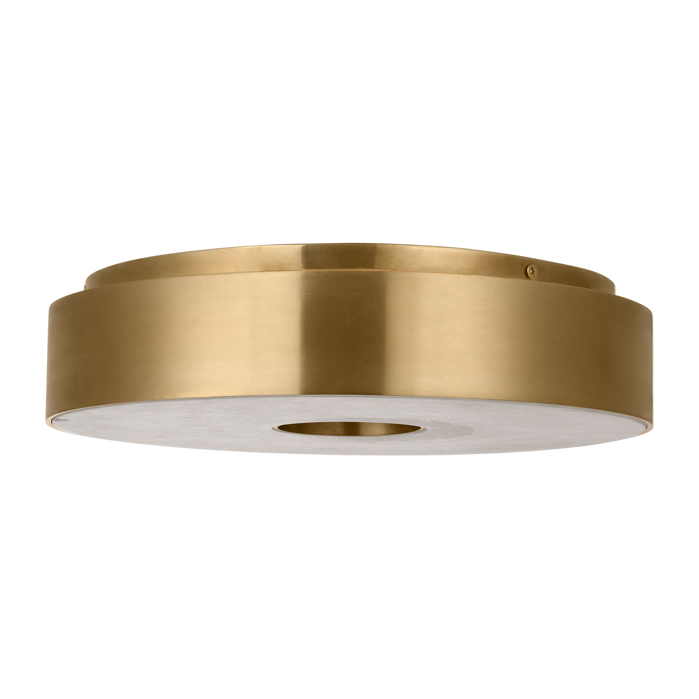 Wyllis 12 Flush Mount hand rubbed antique brass 2700K 90 CRI