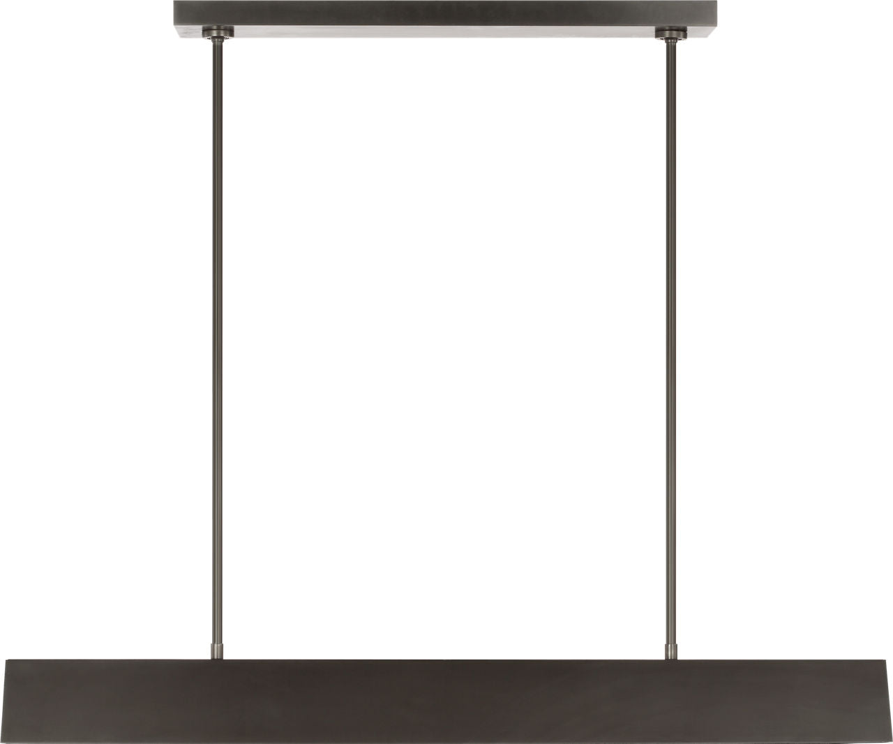 Pench Medium Linear Chandelier dark Bronze 2700K 90 CRI