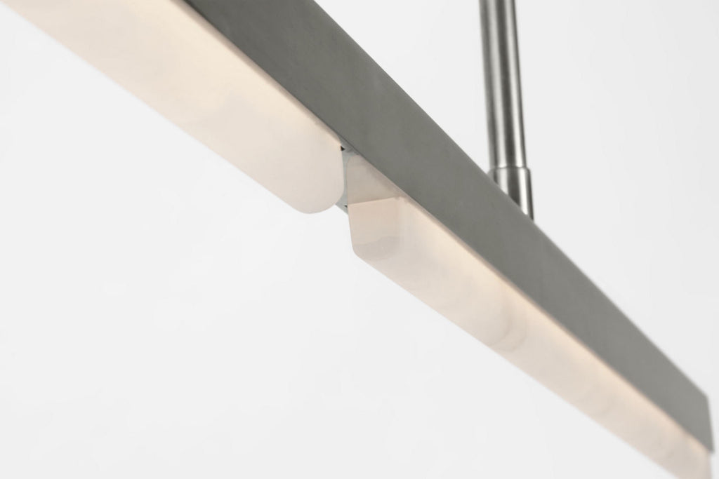 Linea 60 Linear Chandelier antique nickel 2700K 90 CRI
