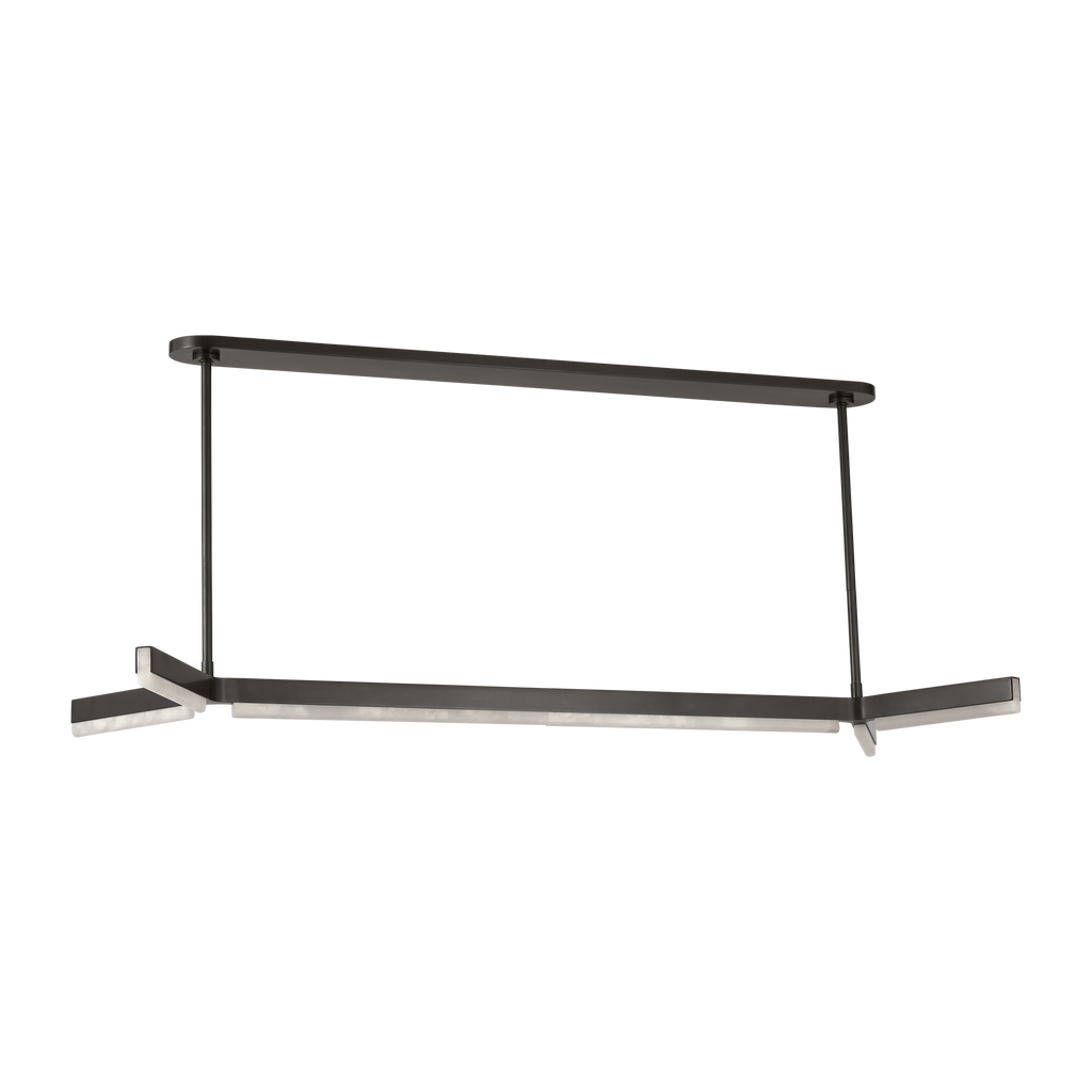 Linea 55 Linear Chandelier Bronze 2700K 90 CRI