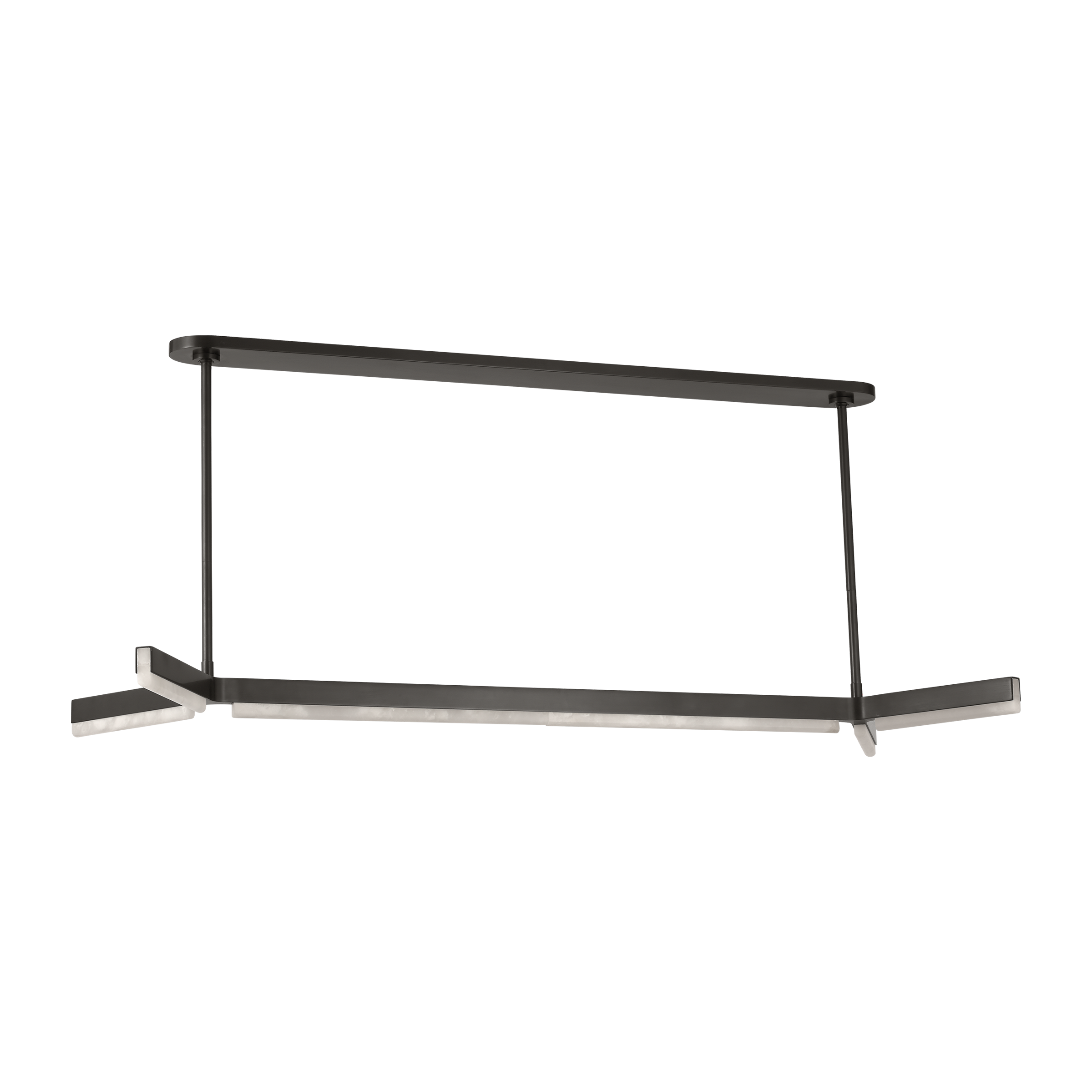 Linea 55 Linear Chandelier Bronze 2700K 90 CRI