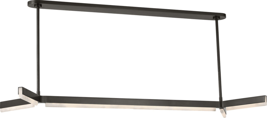 Linea 55 Linear Chandelier Bronze 2700K 90 CRI