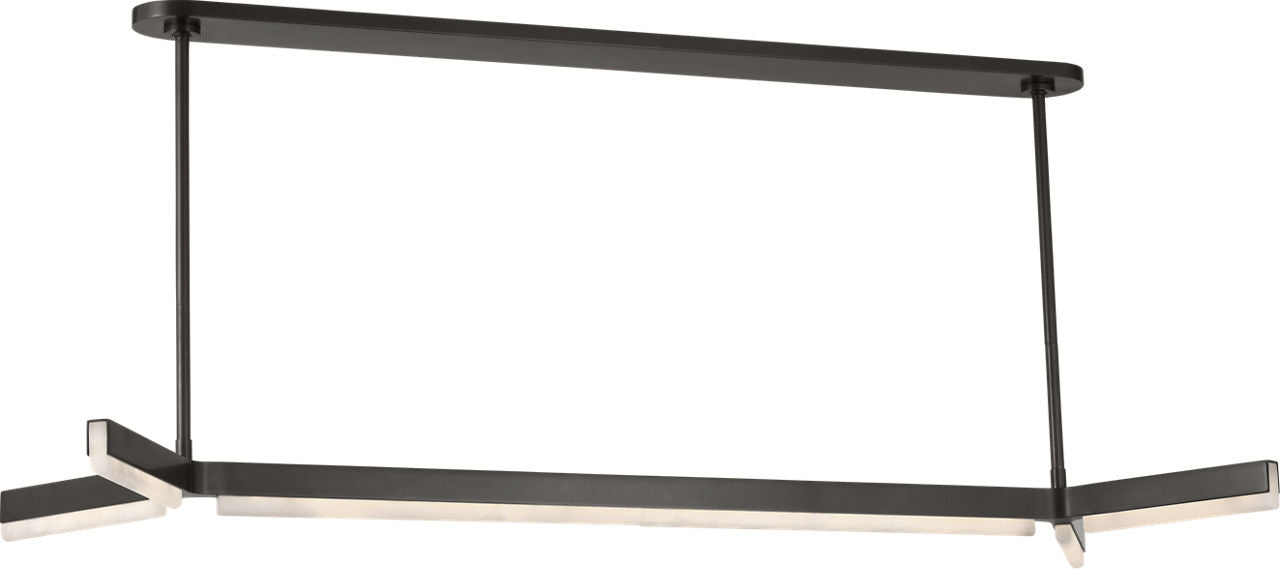 Linea 55 Linear Chandelier Bronze 2700K 90 CRI