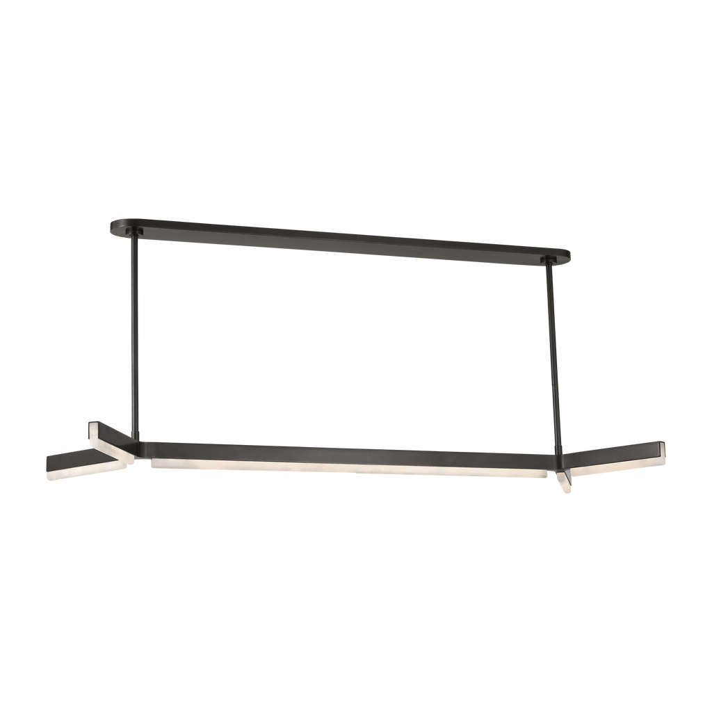 Linea 55 Linear Chandelier Bronze 2700K 90 CRI