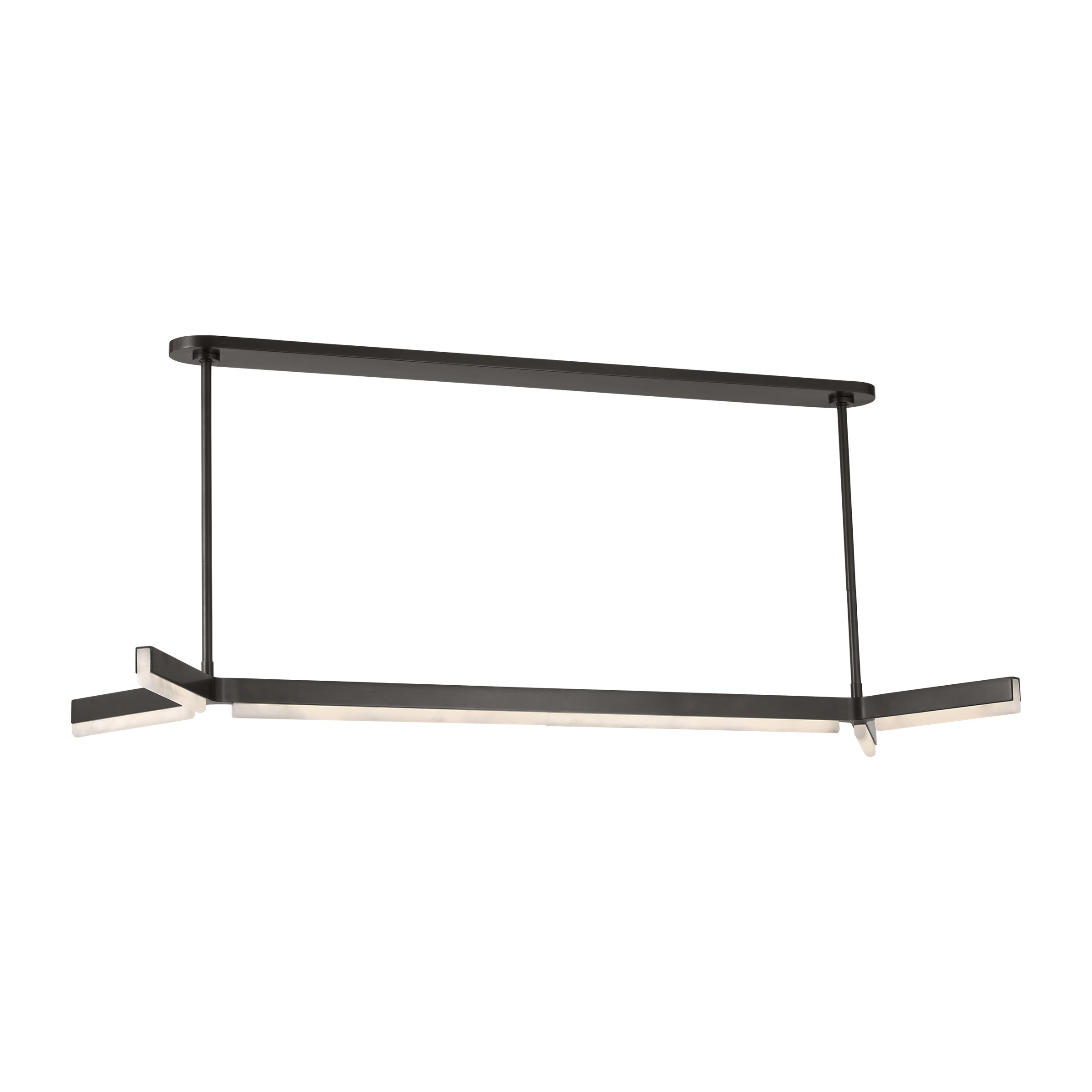 Linea 55 Linear Chandelier Bronze 2700K 90 CRI