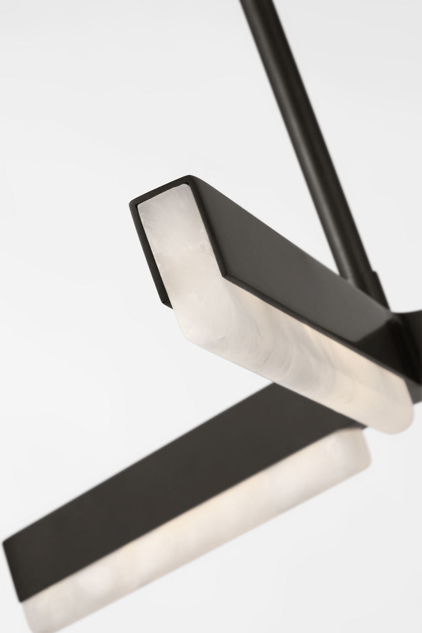 Linea 55 Linear Chandelier Bronze 2700K 90 CRI