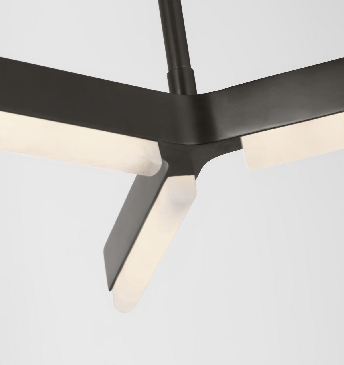 Linea 55 Linear Chandelier Bronze 2700K 90 CRI