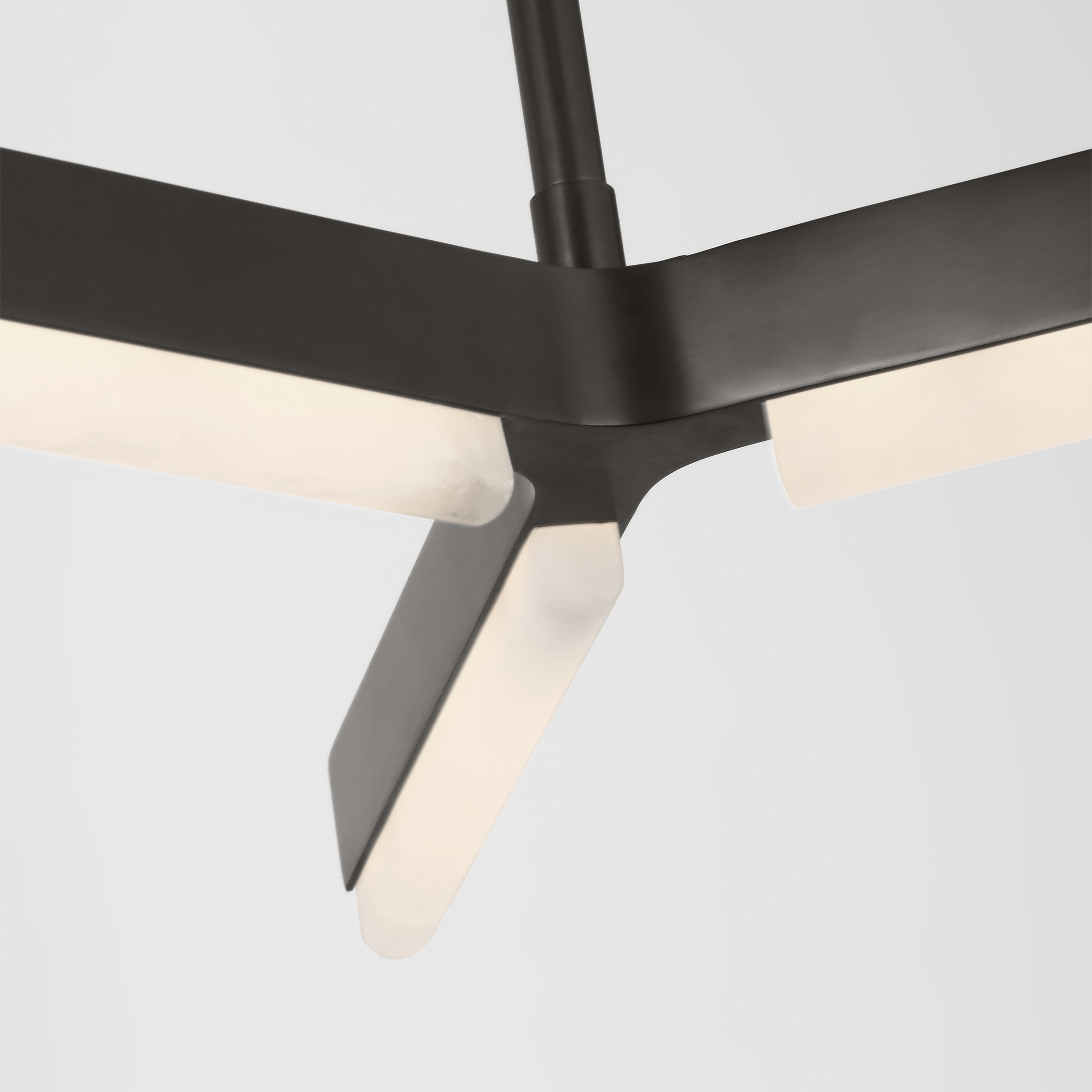 Linea 55 Linear Chandelier Bronze 2700K 90 CRI