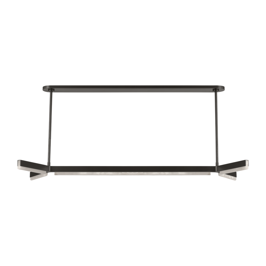 Linea 55 Linear Chandelier Bronze 2700K 90 CRI