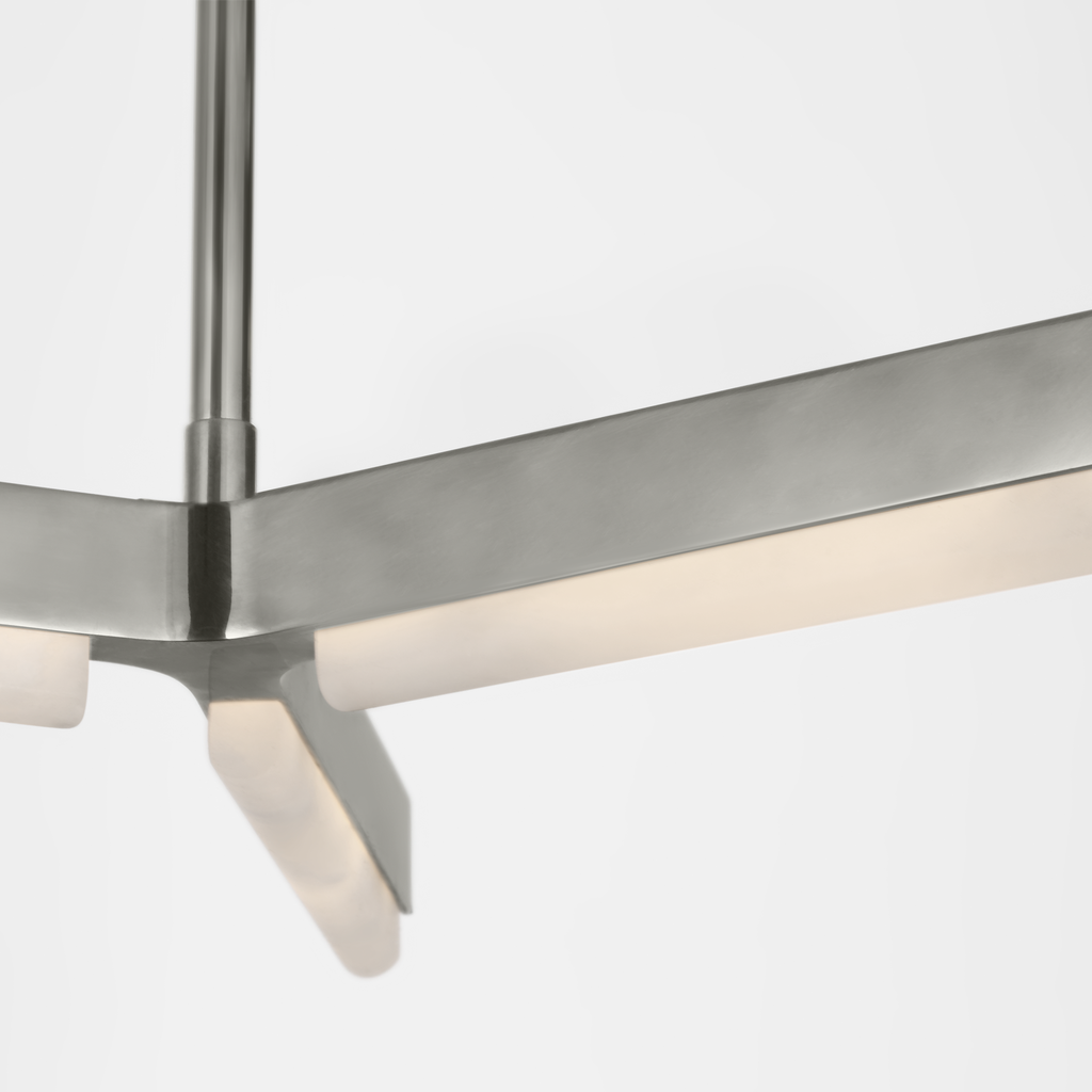Linea 55 Linear Chandelier antique Nickel 2700K 90 CRI