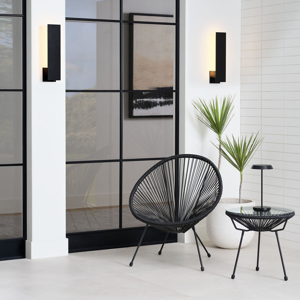 Angolo 18 Wall outdoor Black 2700K 90 CRI