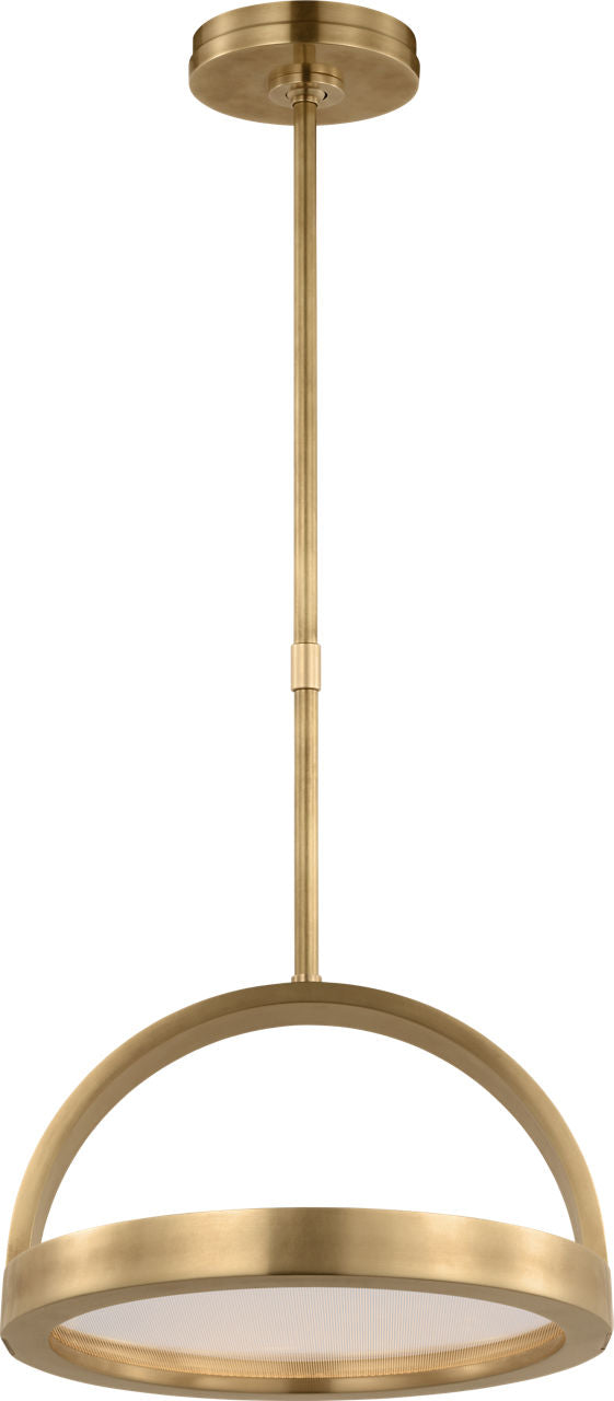 Cerne Medium Pendant Natural Brass 2700K 90 CRI