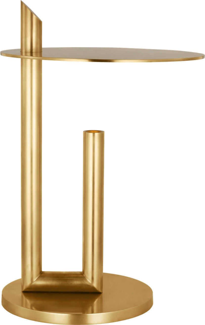 Fielle Medium Table Lamp Natural Brass 2700K 90 CRI