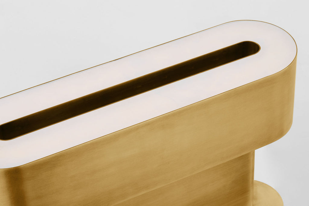Wyllis Small Table Lamp Natural Brass 2700K 90 CRI