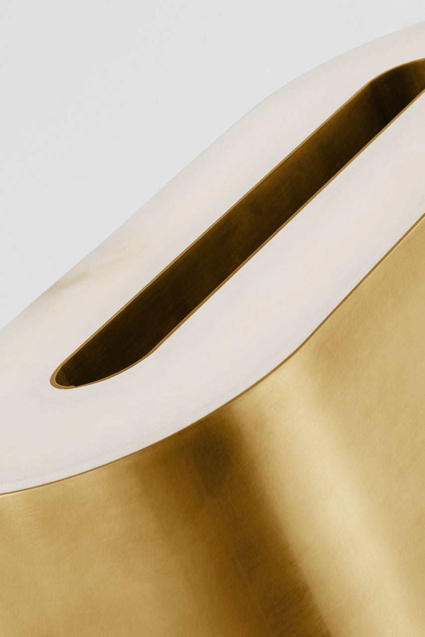 Wyllis Accent Table Lamp Natural Brass 2700K 90 CRI