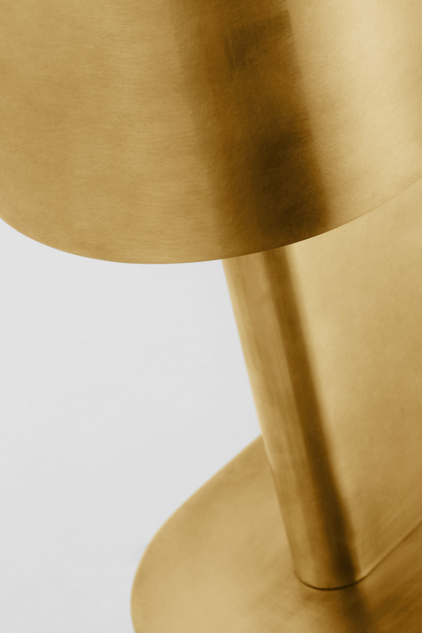 Wyllis Accent Table Lamp Natural Brass 2700K 90 CRI