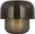 Bolete Accent Table Lamp Seeded Smoke hand rubbed antique brass 2700K 90 CRI