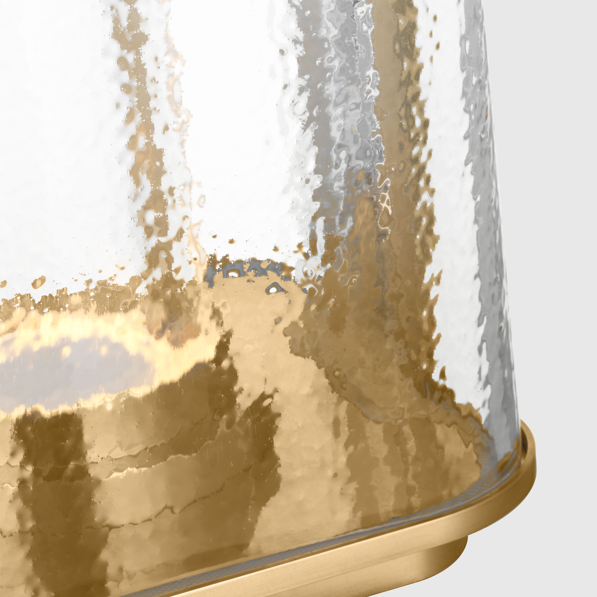 Flacara 15 Rechargeable Lantern hand rubbed antique brass 2700K 90 CRI