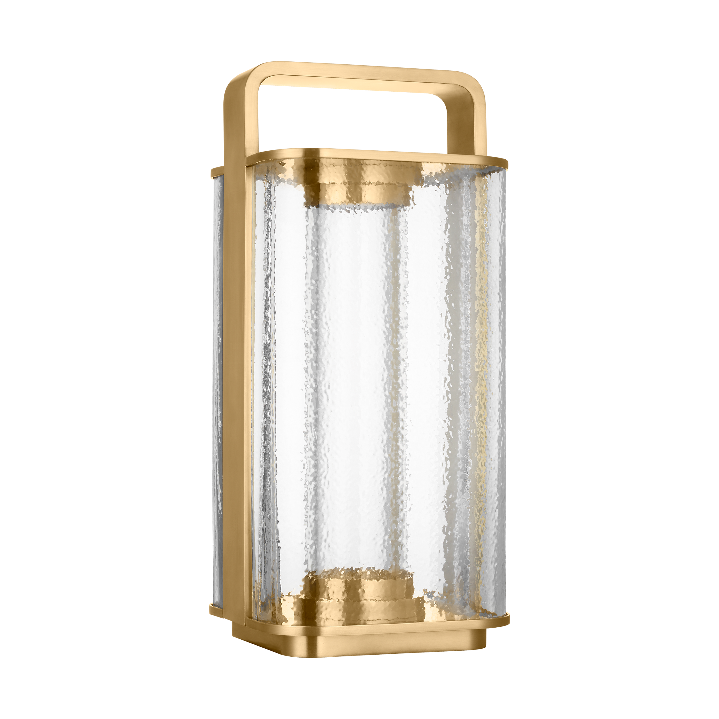 Flacara 15 Rechargeable Lantern hand rubbed antique brass 2700K 90 CRI