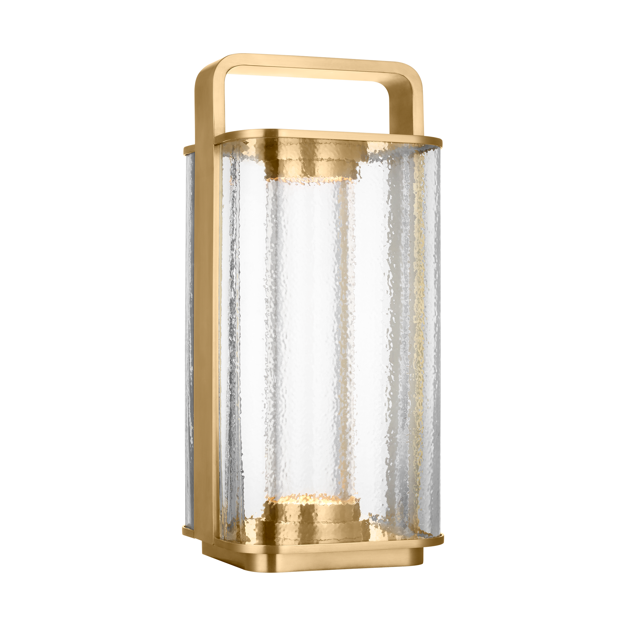 Flacara 15 Rechargeable Lantern hand rubbed antique brass 2700K 90 CRI