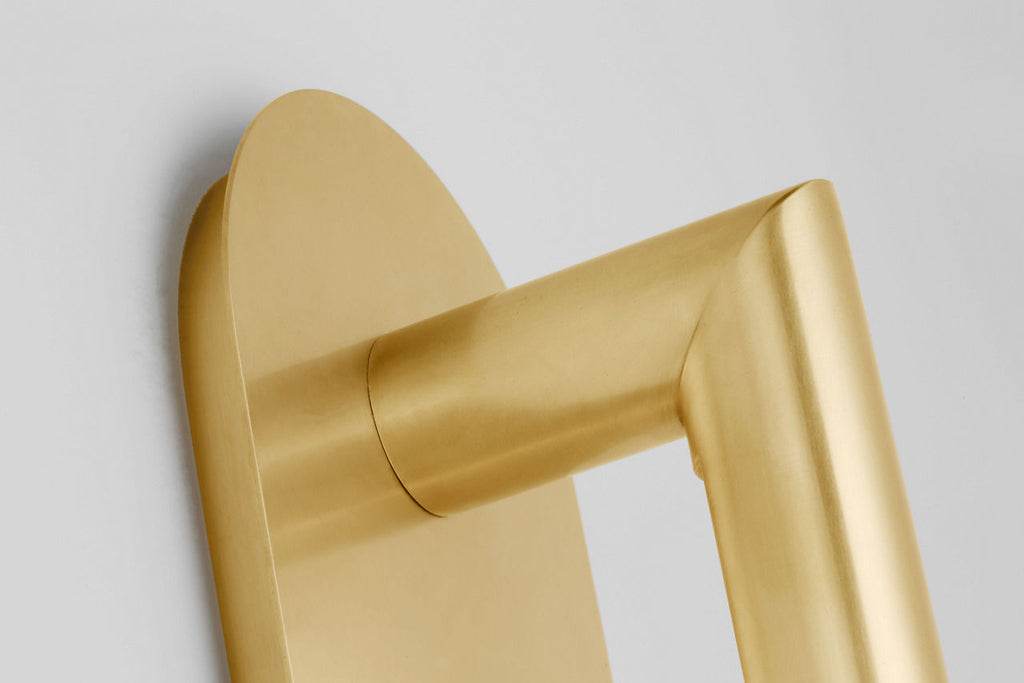 Fielle X-Large Sconce Natural Brass 2700K 90 CRI
