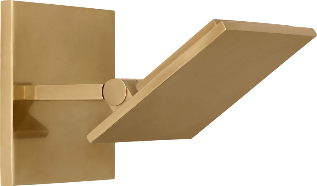 Angolo 6 Sconce hand rubbed antique brass 2700K 90 CRI