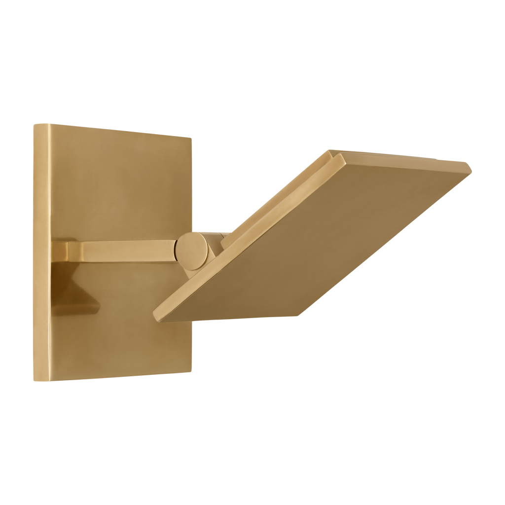 Angolo 6 Sconce hand rubbed antique brass 2700K 90 CRI