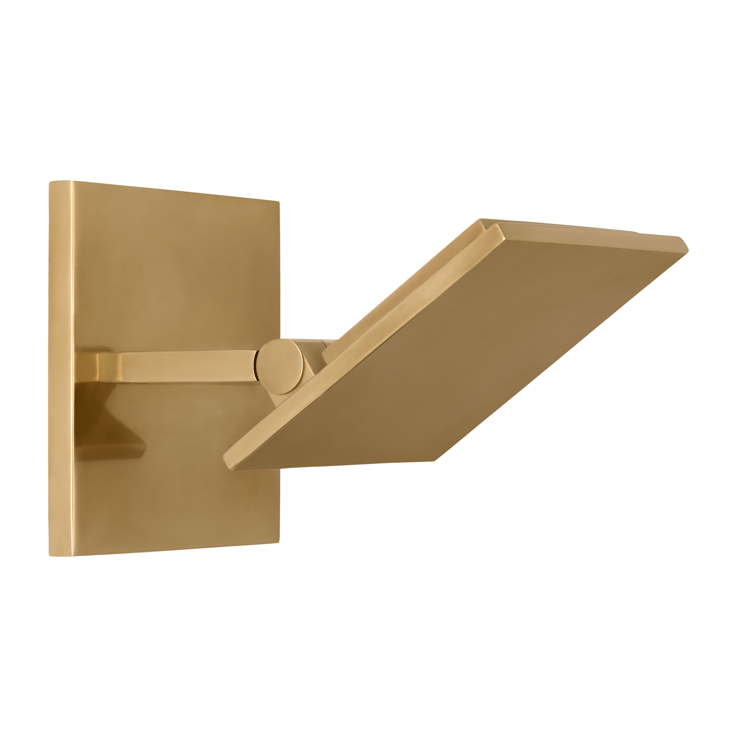 Angolo 6 Sconce hand rubbed antique brass 2700K 90 CRI