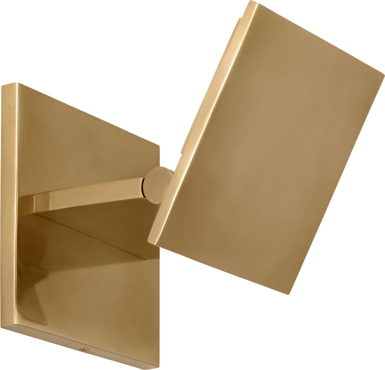 Angolo 6 Sconce hand rubbed antique brass 2700K 90 CRI