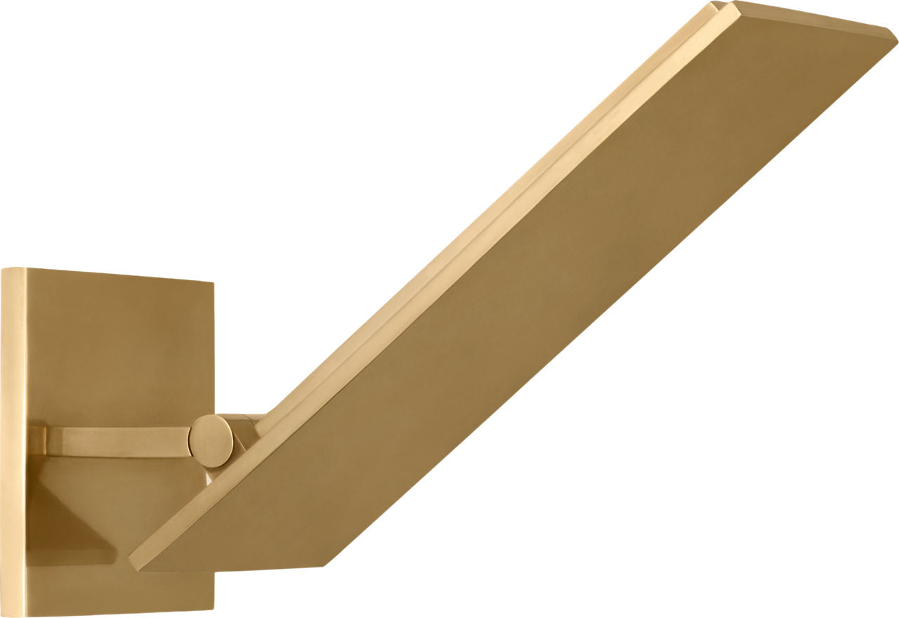 Angolo 11 Sconce Hand Rubbed Antique Brass 2700K 90 CRI