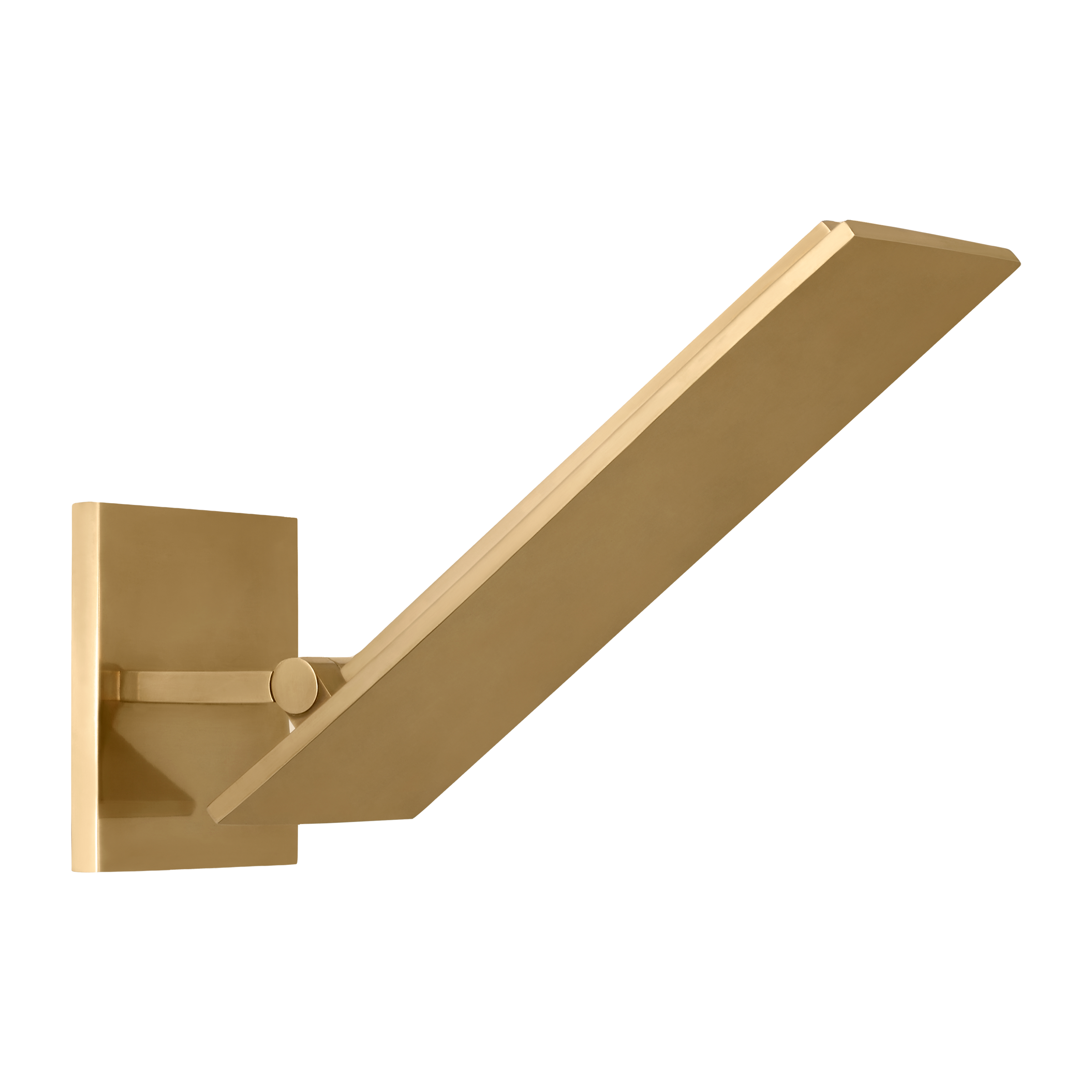 Angolo 11 Sconce Hand Rubbed Antique Brass 2700K 90 CRI