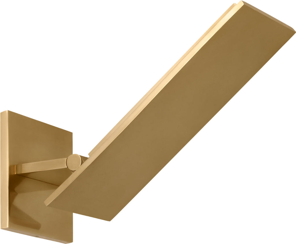 Angolo 11 Sconce Hand Rubbed Antique Brass 2700K 90 CRI